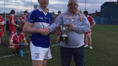 Minor Footballers win Dwyer Cup by defeating Lamh Dhearg at Corrigan Park…
