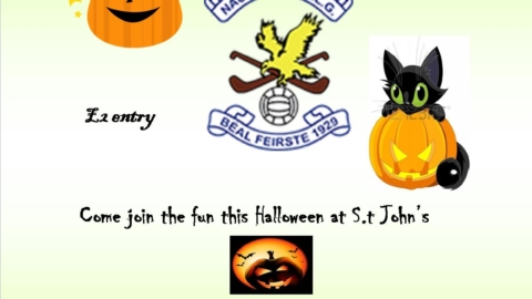 U12 Halloween Disco – Thursday 29th October