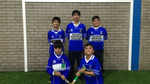 Naomh Eoin Cul Camp welcome for the Shirzad boys