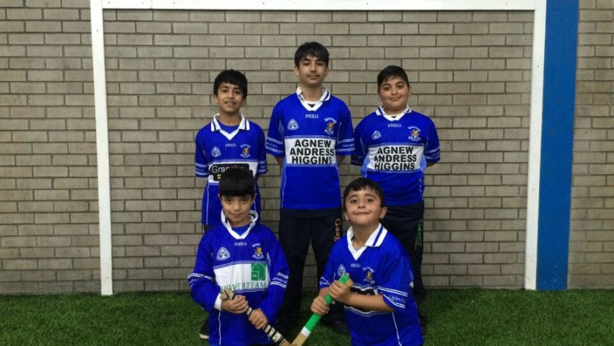 Naomh Eoin Cul Camp welcome for the Shirzad boys