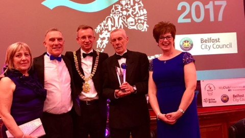 Health and Well-being award for Naomh Eoin!