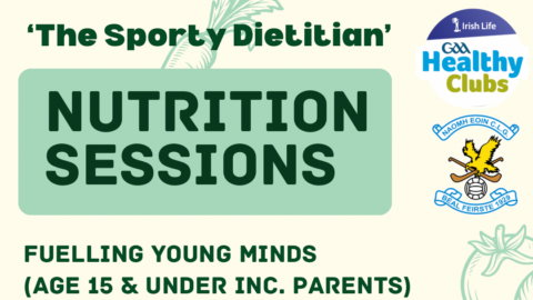 Nutrition Sessions with ‘The Sporty Dietitian’