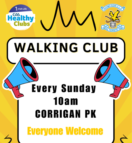 Walking Club: Weekly Walks at Corrigan Park